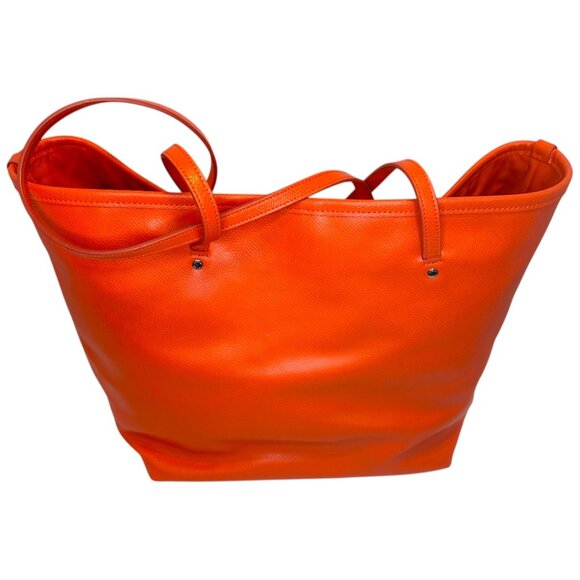 Coach City Tote Oragne Leather Double Handle Large Tote Bag (NWOT) - Picture 3 of 7